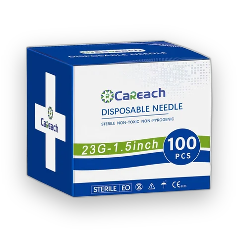 23G drawing needles, 1.5 inch luer lock