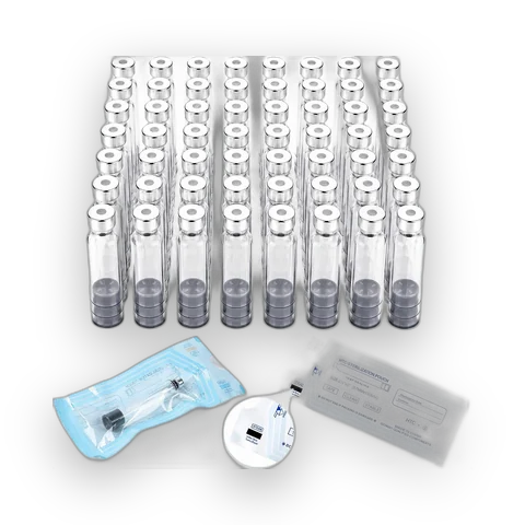 3 mL sterile vials, 70 pack