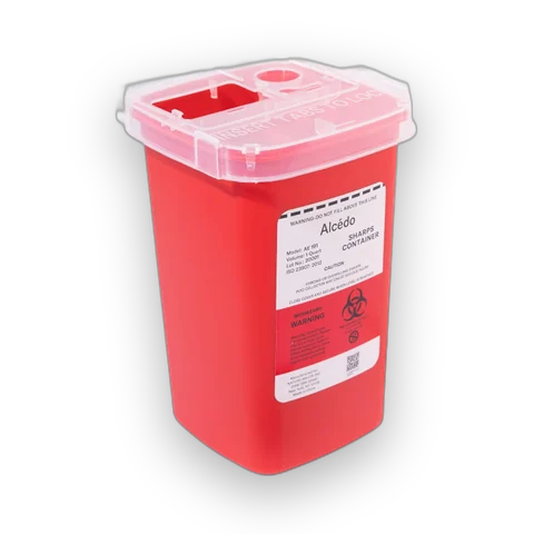 Sharps container, 1 qt