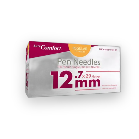 SureComfort pen needles, 29G
